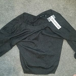 MinkPink Start Over V Neck Knit